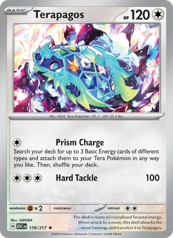 Terapagos 178/217 Ascended Heroes