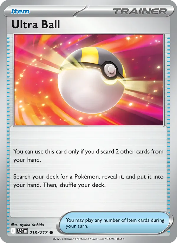 Ultra Ball 213/217 Ascended Heroes