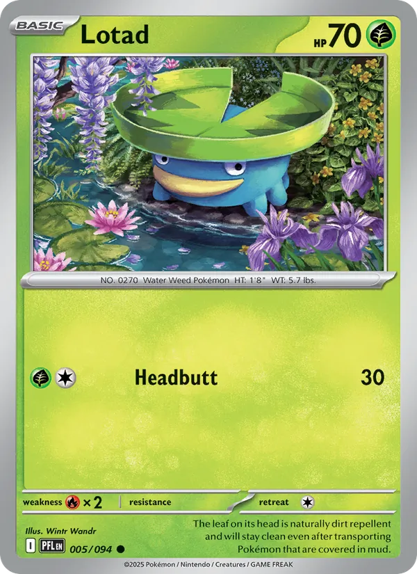 Lotad 005/94 Phantasmal Flames