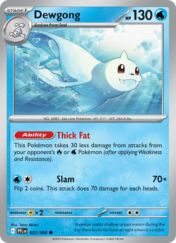 Dewgong 022/94 Phantasmal Flames