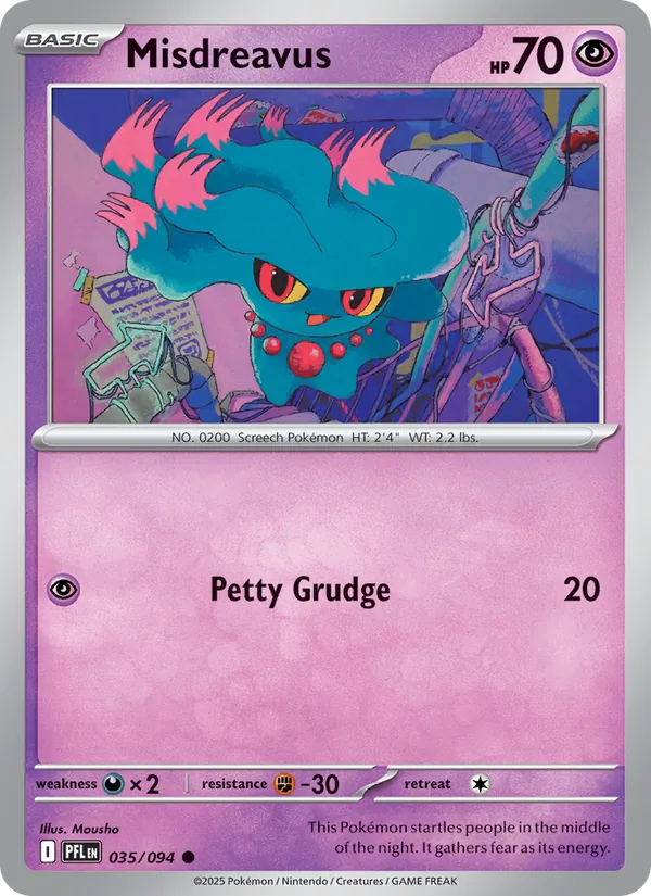Misdreavus 035/94 Phantasmal Flames