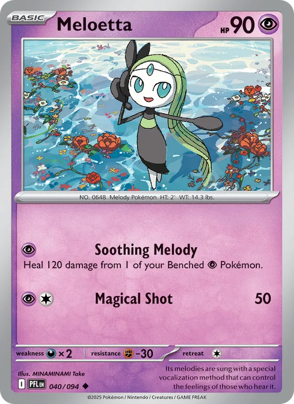 Meloetta 040/94 Phantasmal Flames
