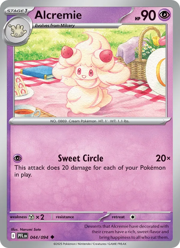 Alcremie 044/94 Phantasmal Flames