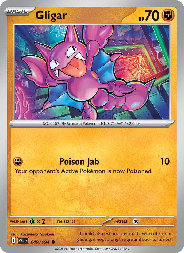 Gligar 049/94 Phantasmal Flames