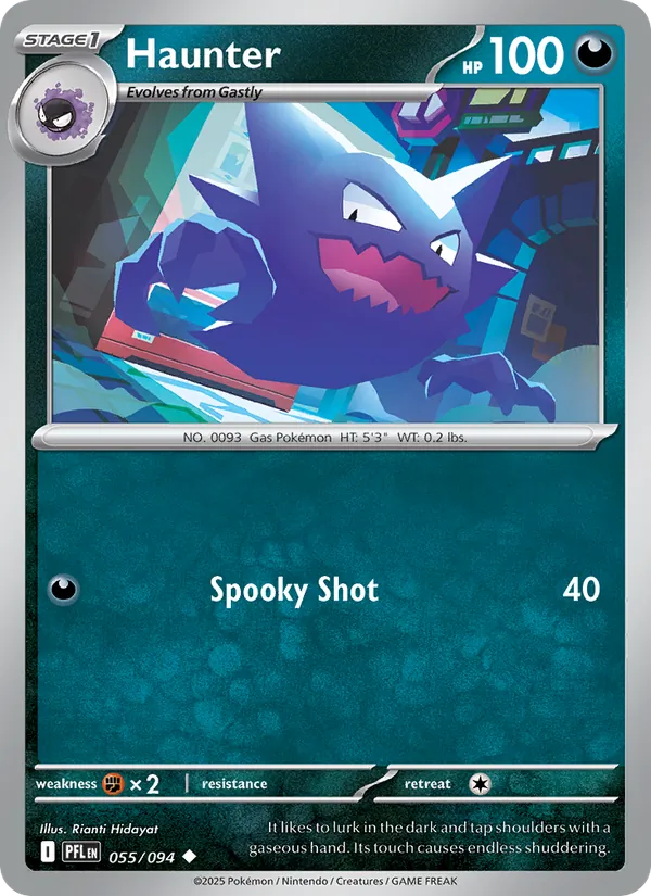 Haunter 055/94 Phantasmal Flames