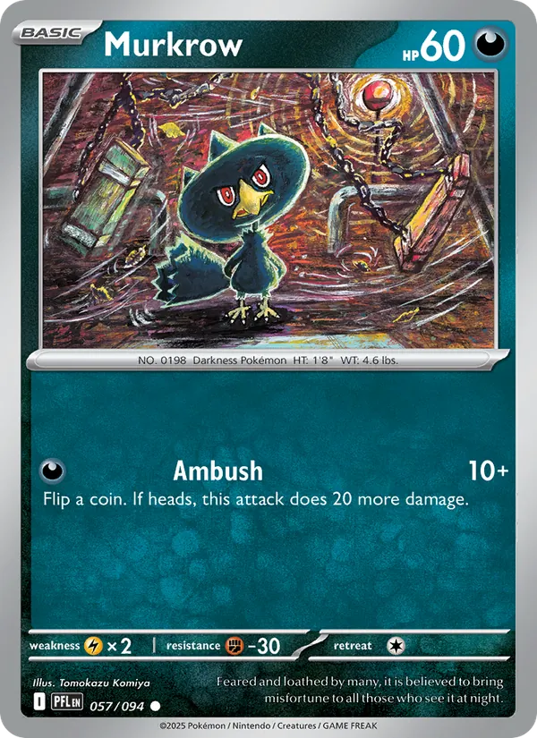 Murkrow 057/94 Phantasmal Flames