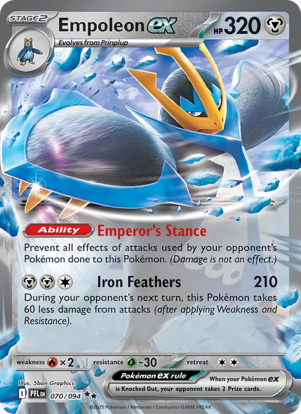 Empoleon ex 070/94 Phantasmal Flames