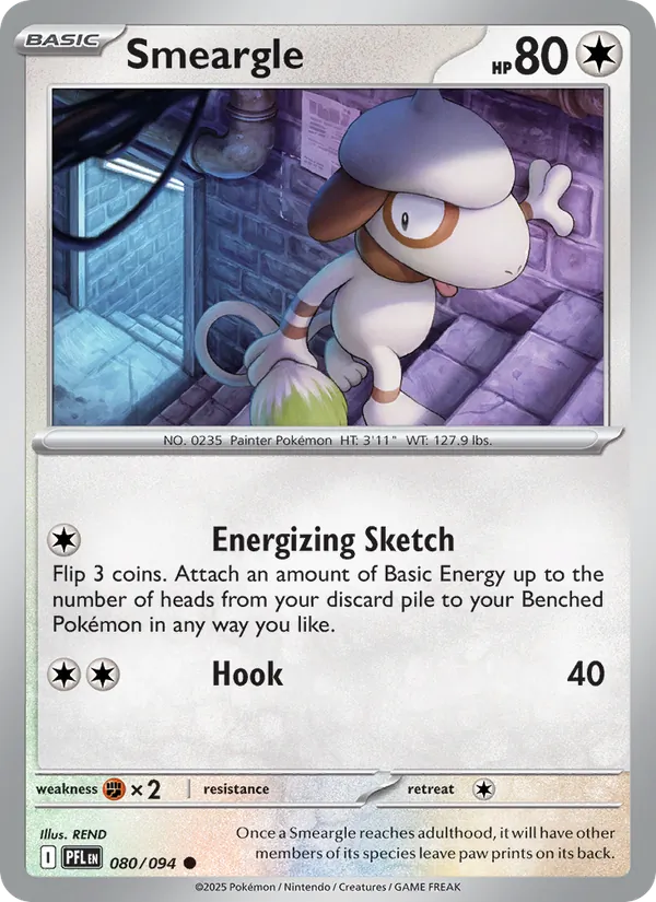 Smeargle 080/94 Phantasmal Flames