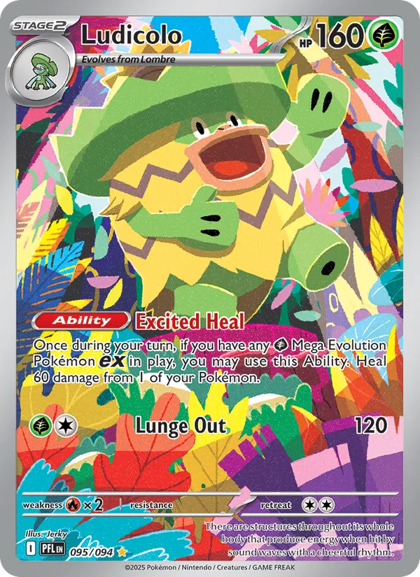 Ludicolo 095/94 Phantasmal Flames