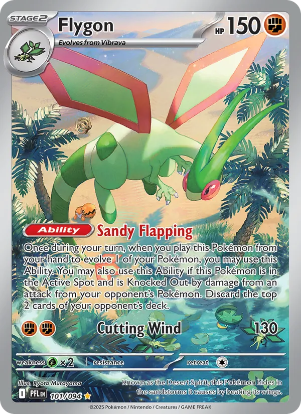 Flygon 101/94 Phantasmal Flames