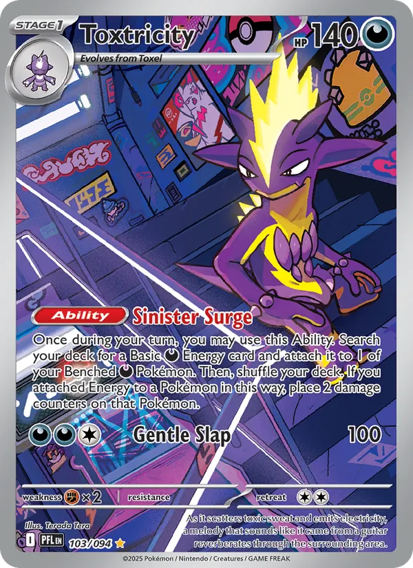 Toxtricity 103/94 Phantasmal Flames
