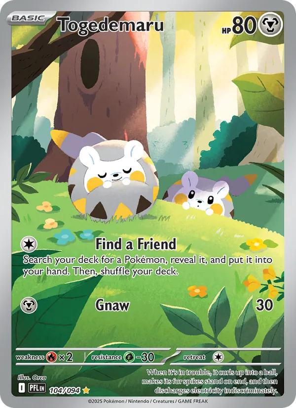 Togedemaru 104/94 Phantasmal Flames