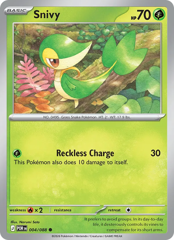 Snivy 004/88 Perfect Order