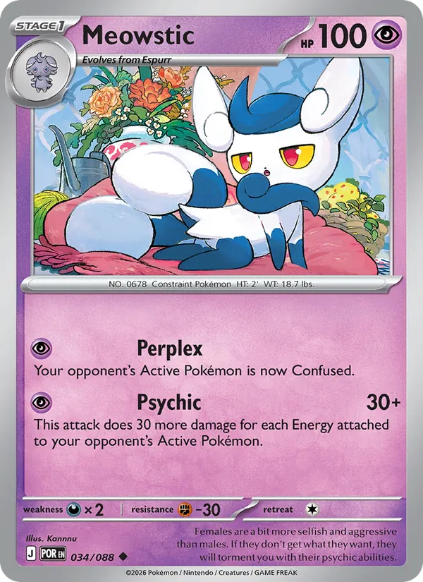 Meowstic 034/88 Perfect Order