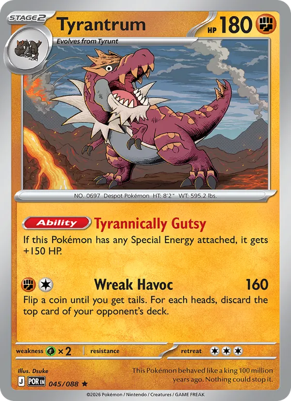 Tyrantrum 045/88 Perfect Order