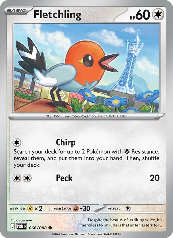 Fletchling 066/88 Perfect Order