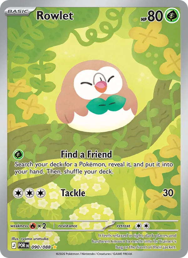 Rowlet 090/88 Perfect Order
