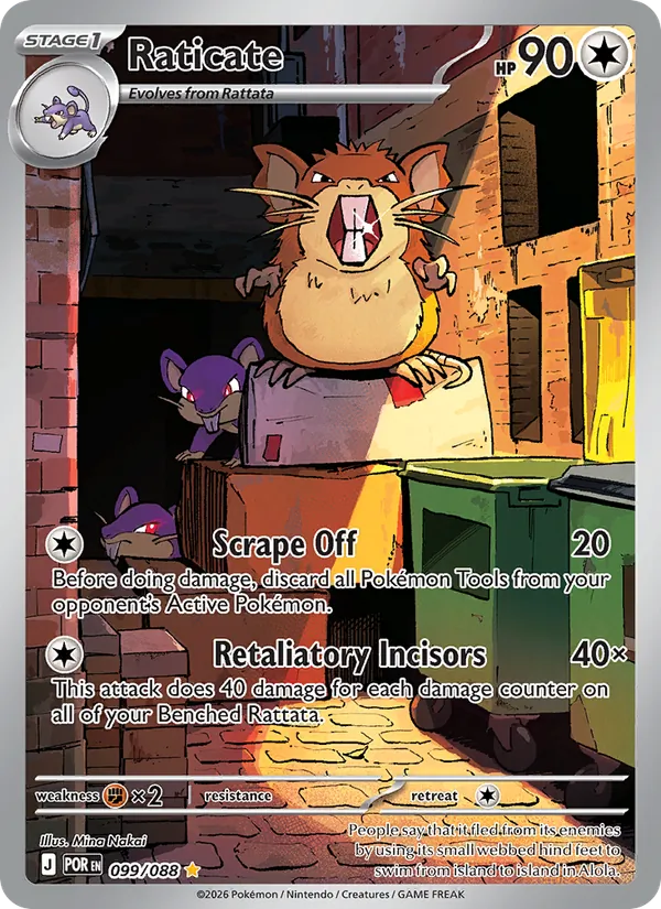 Raticate 099/88 Perfect Order