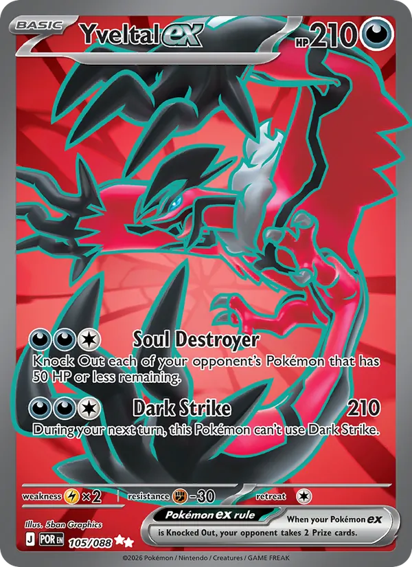 Yveltal ex 105/88 Perfect Order