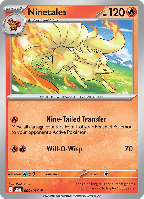 Ninetales 009/86 Chaos Rising