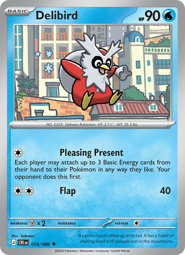 Delibird 018/86 Chaos Rising
