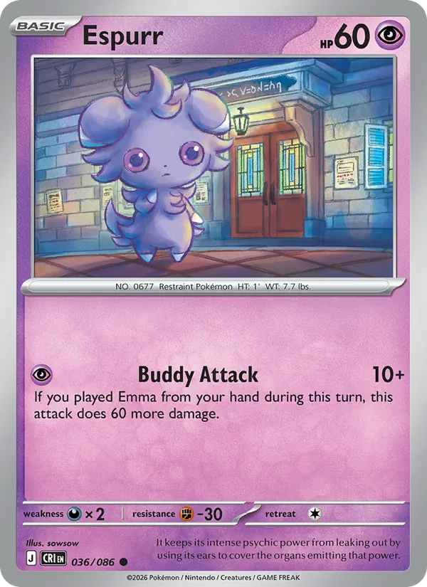 Espurr 036/86 Chaos Rising