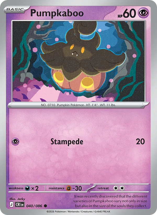 Pumpkaboo 040/86 Chaos Rising