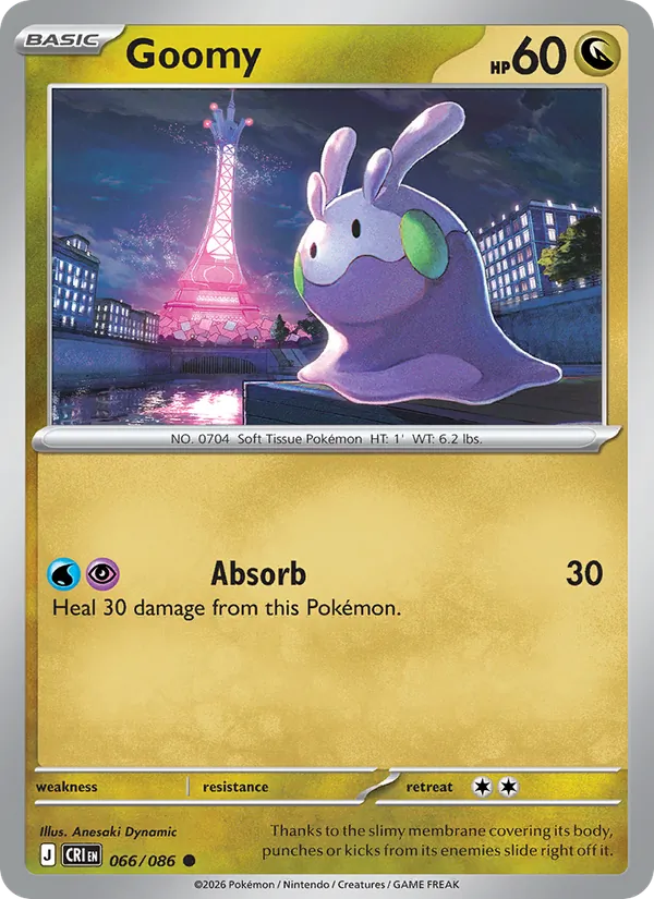 Goomy 066/86 Chaos Rising