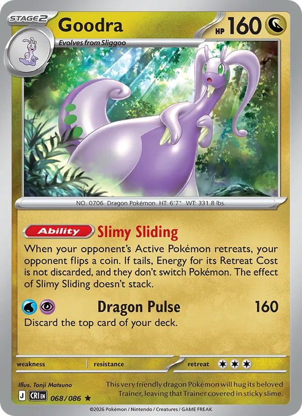 Goodra 068/86 Chaos Rising