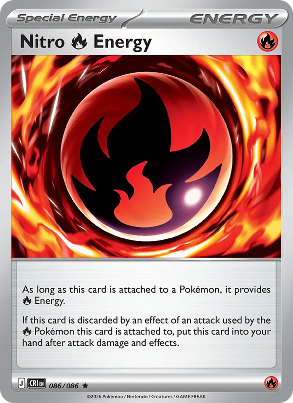 Nitro Fire Energy 086/86 Chaos Rising