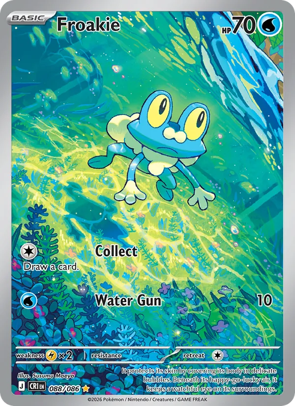 Froakie 088/86 Chaos Rising