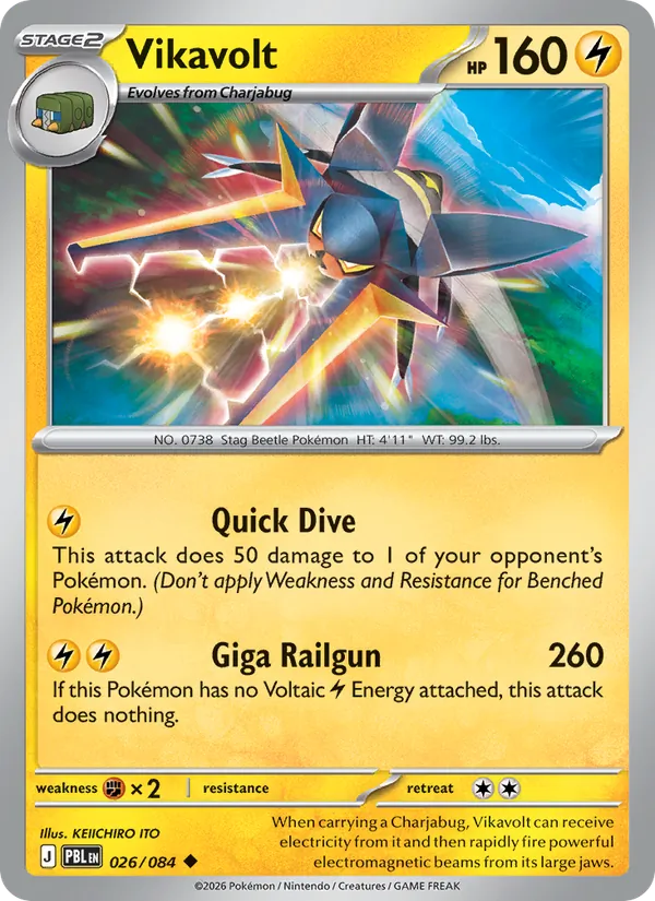 Vikavolt 026/84 Pitch Black