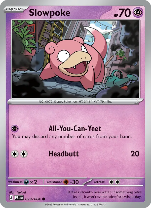 Slowpoke 029/84 Pitch Black