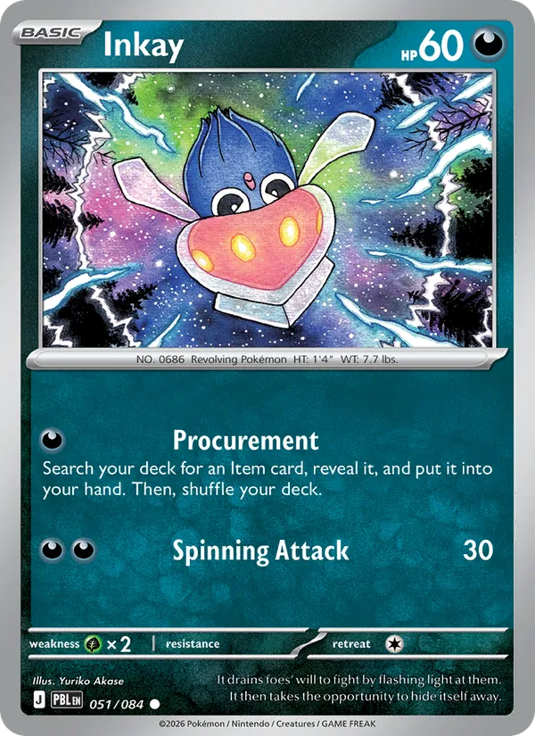Inkay 051/84 Pitch Black
