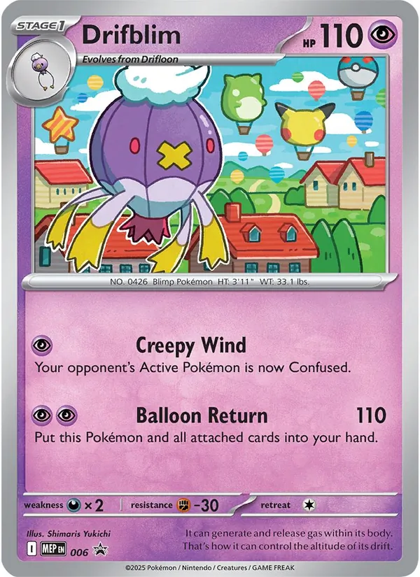 Drifblim 006 MEP Black Star Promos