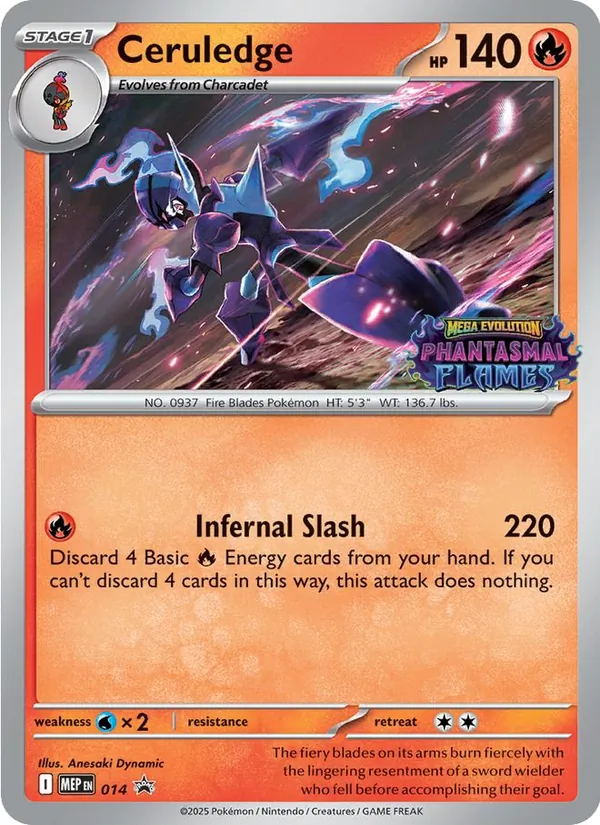 Ceruledge 014 MEP Black Star Promos