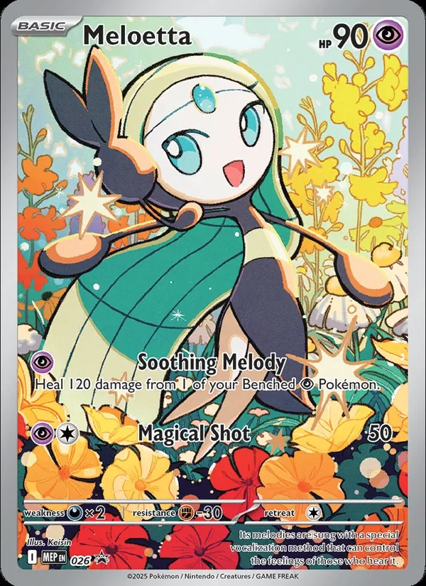 Meloetta 026 MEP Black Star Promos