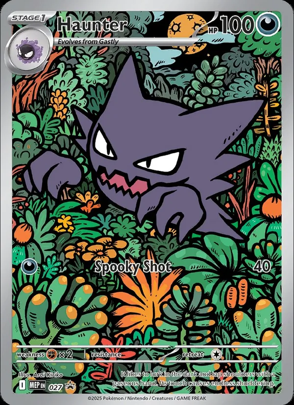 Haunter 027 MEP Black Star Promos