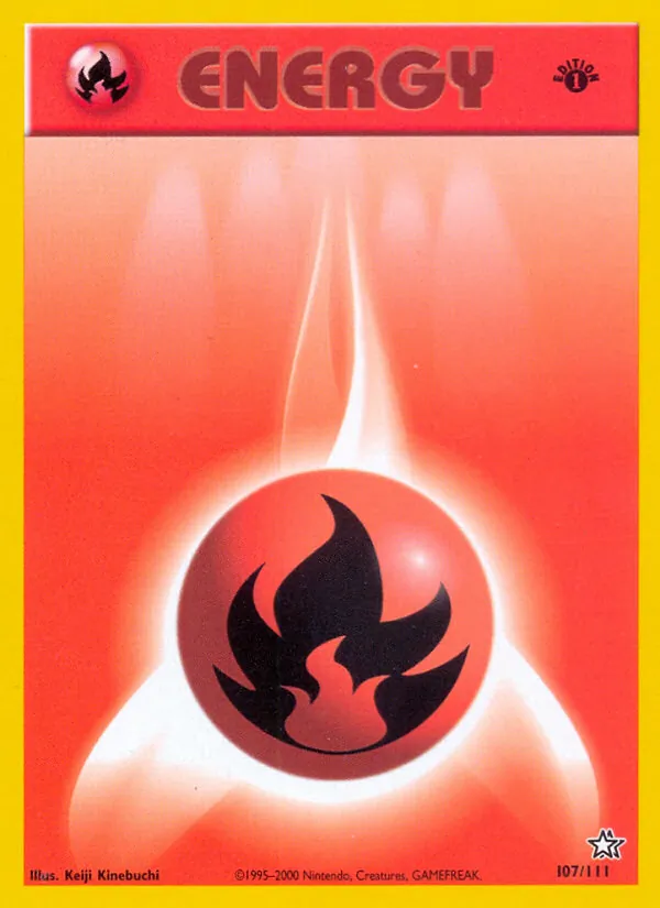 Fire Energy 107/111 Neo Genesis