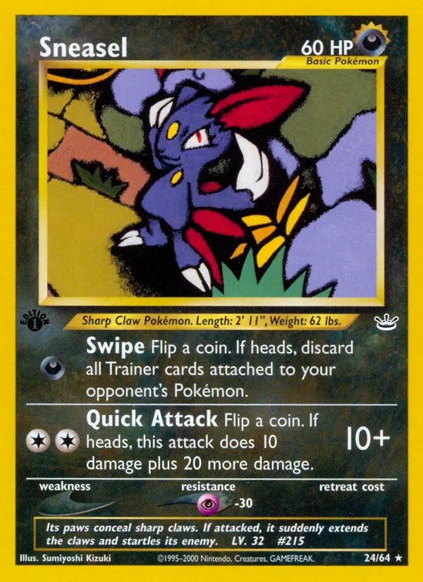 Sneasel 24/64 Neo Revelation