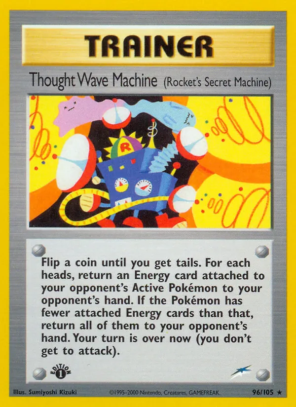 Thought Wave Machine (Rocket's Secret Machine) 96/105 Neo Destiny