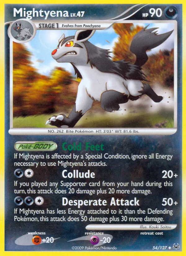 Mightyena 54/127 Platinum