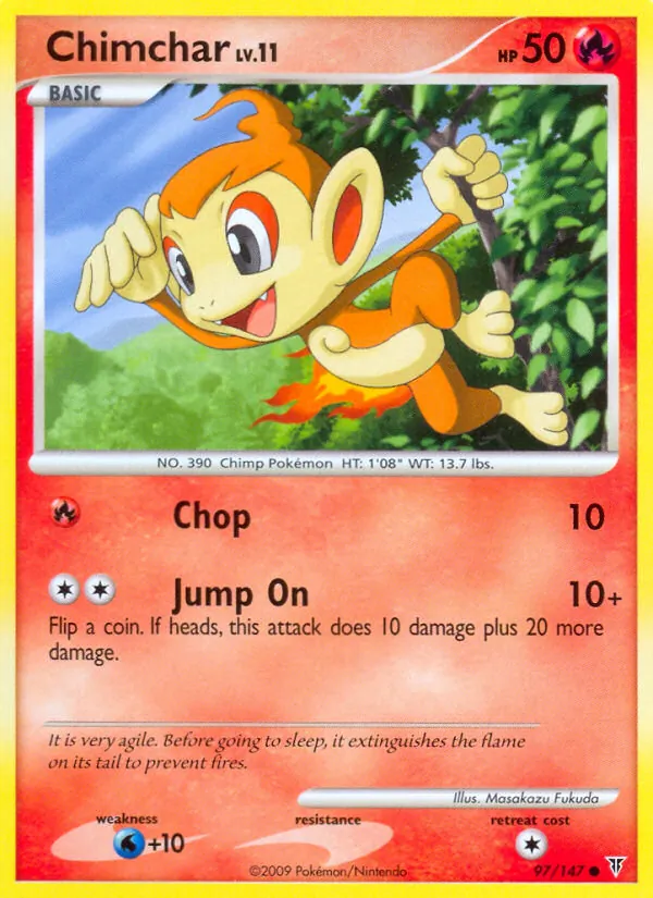 Chimchar 97/147 Supreme Victors