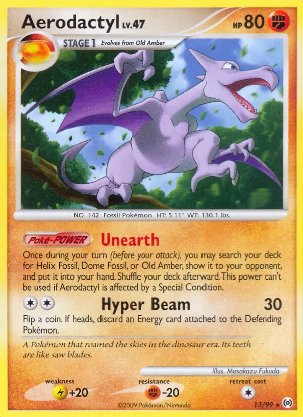 Aerodactyl 13/99 Arceus