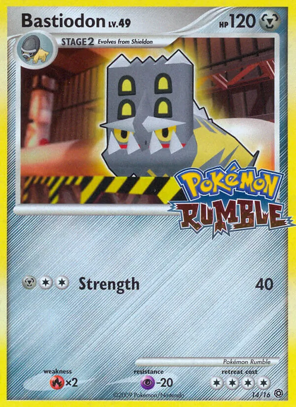 Bastiodon 14/16 Pokémon Rumble