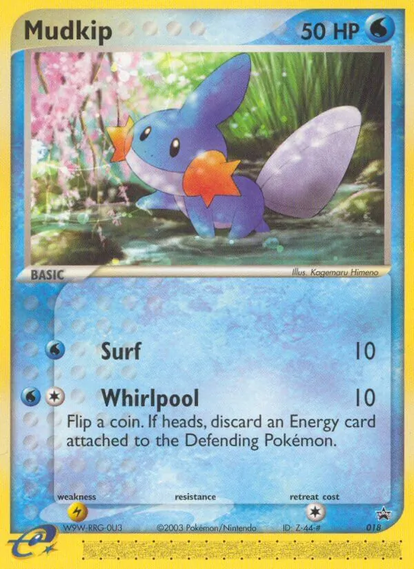 Mudkip 18/40 Nintendo Black Star Promos