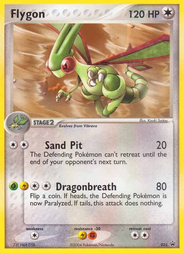 Flygon 25/40 Nintendo Black Star Promos