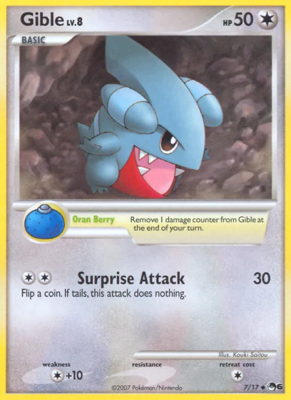 Gible 7/17 POP Series 6