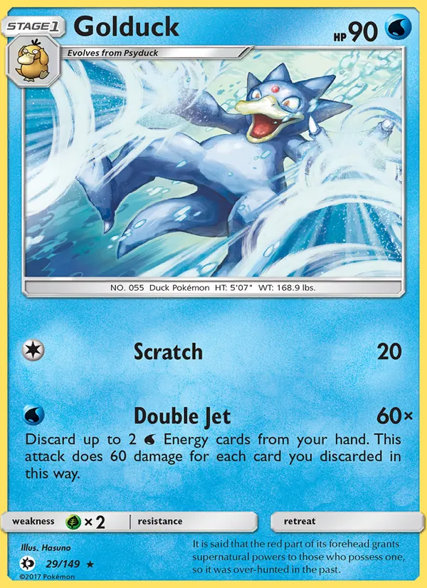 Golduck 29/149 Sun & Moon
