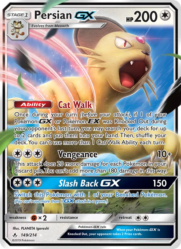 Persian GX 149/214 Unbroken Bonds